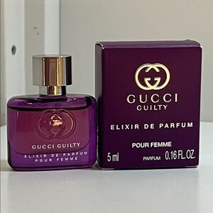 GUCCI GUILTY ELIXER DE PARFUM TRAVEL MINI-NEW